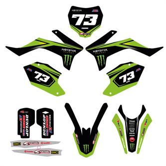 kit grafiche pit bike apollo rxf monster verde