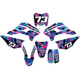 kit grafiche pit bike kayo krztt miami