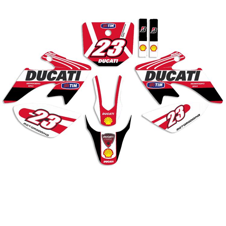 Kit grafiche pit bike CRF 50 Ducati