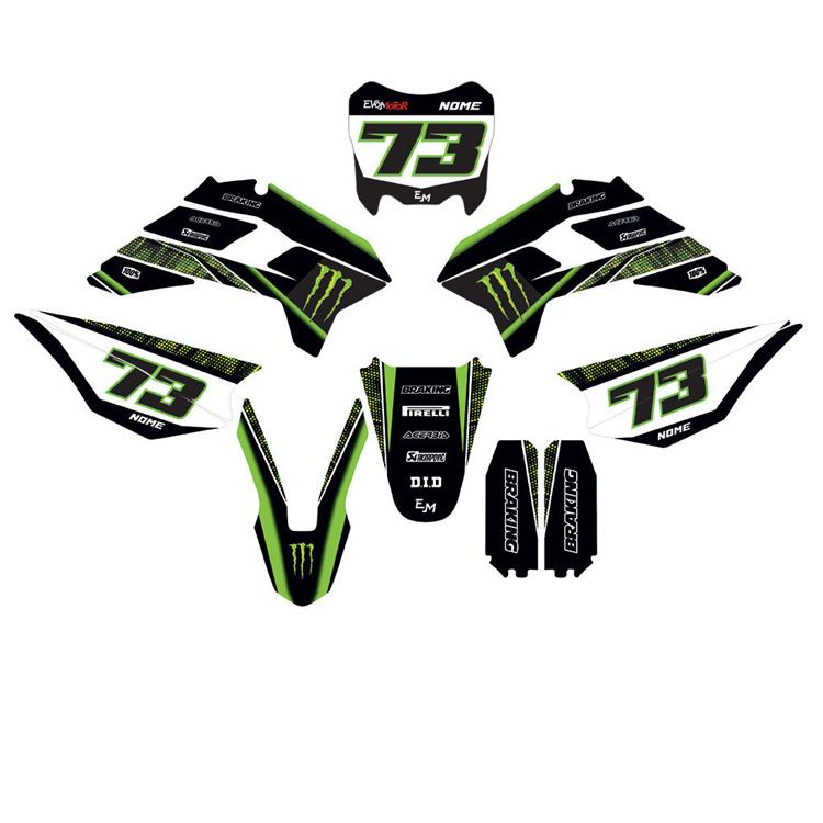 Kit grafiche pit bike KAYO KRZ/TT Monster