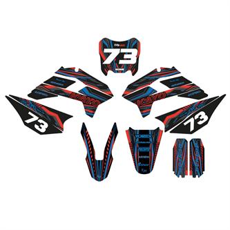 kit grafiche pitbike kayo krz tt techno
