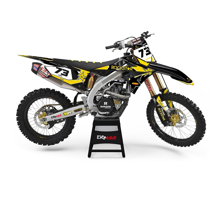 kit Grafiche SUZUKI Black Rockstar