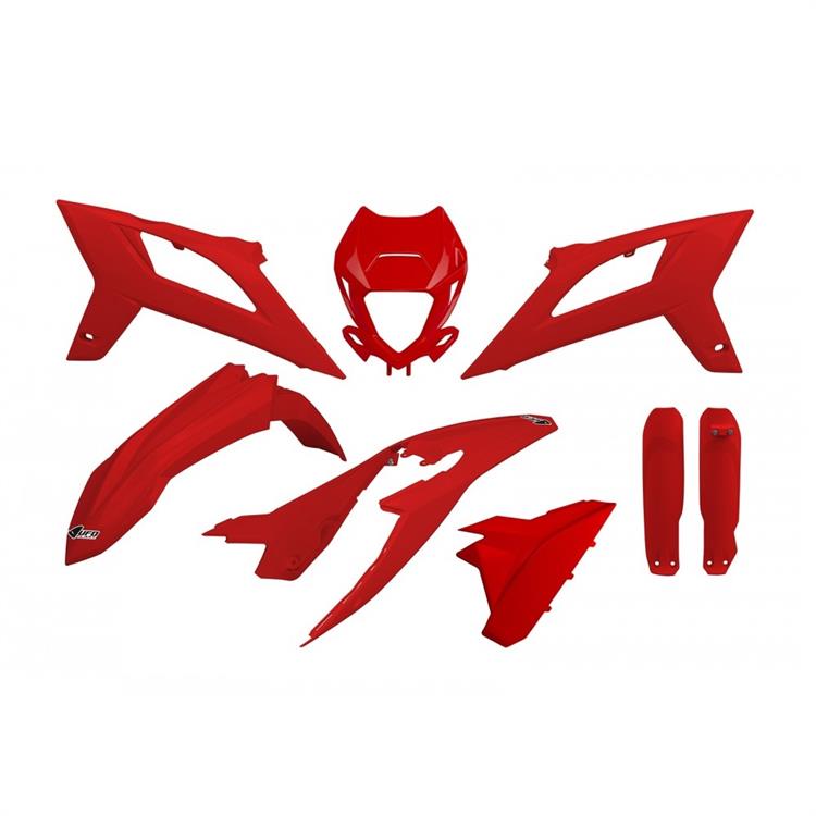 Kit plastiche con parasteli Beta RR 300 (2020-2022) - colore Rosso