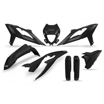 kit plastiche con parasteli beta rr 300 23 24 colore nero