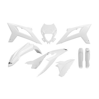 kit plastiche con parasteli beta rr 350 20 22 colore bianco