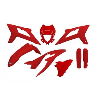 kit plastiche con parasteli beta rr 480 20 22 colore rosso