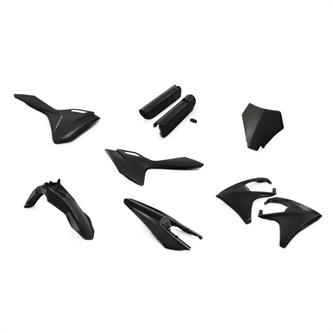 kit plastiche con parasteli gasgas 125 mc 24 colore nero