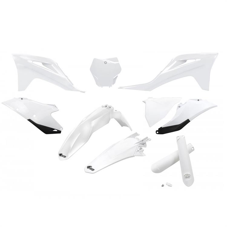 Kit plastiche con parasteli Gasgas 250 MC-F (2021-2023) - colore Bianco