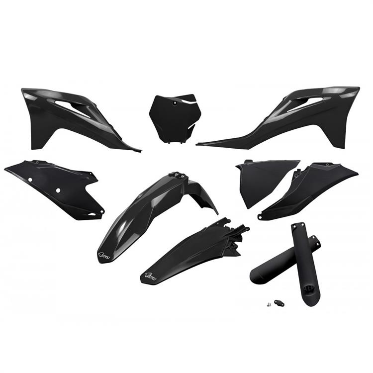 Kit plastiche con parasteli Gasgas 250 MC-F (2021-2023) - colore Nero