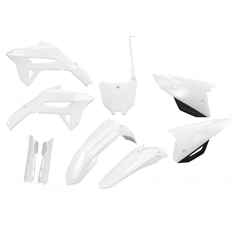 Kit plastiche con parasteli Honda CRF 250 R (2022-2024) - colore Bianco