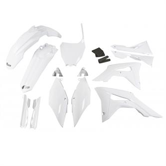 kit plastiche con parasteli honda crf 450 r 17 20 colore bianco