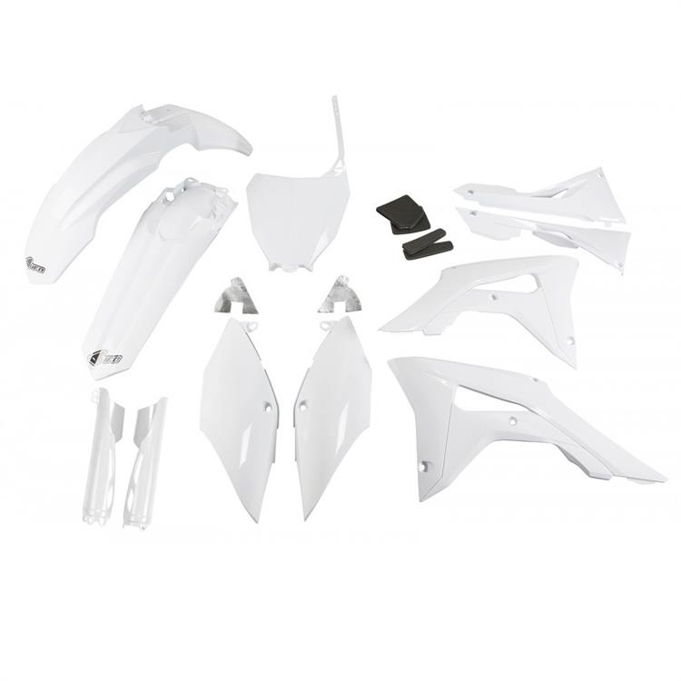 Kit plastiche con parasteli Honda CRF 450 R (2017-2020) - colore Bianco