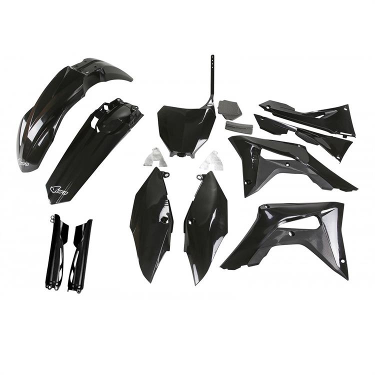 Kit plastiche con parasteli Honda CRF 450 R (2017-2020) - colore Nero