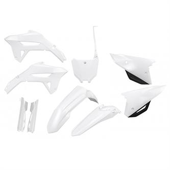 kit plastiche con parasteli honda crf 450 r 21 24 colore bianco