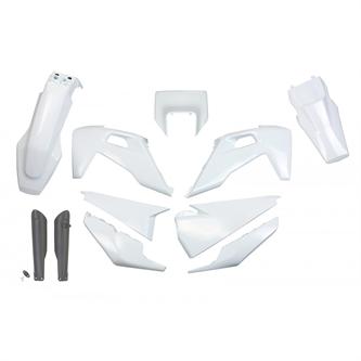kit plastiche con parasteli husqvarna 250 te 20 23 colore bianco