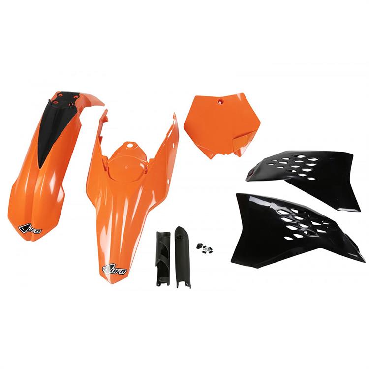 Kit plastiche con parasteli KTM 125 SX (2007-2010) - colore OEM