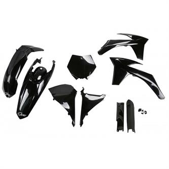 kit plastiche con parasteli ktm 150 sx 11 colore nero