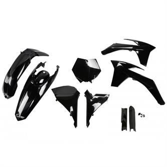 kit plastiche con parasteli ktm 150 sx 12 colore nero