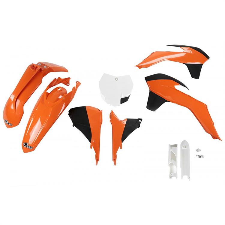 Kit plastiche con parasteli KTM 450 SX-F (2013-2014) - colore OEM