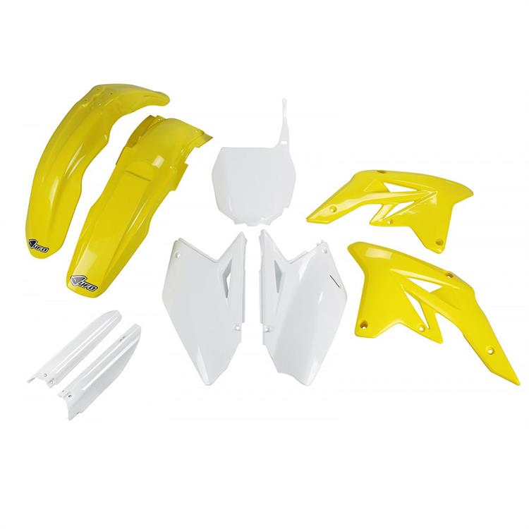 Kit plastiche con parasteli Suzuki RMZ 250 (2007-2008) - colore OEM