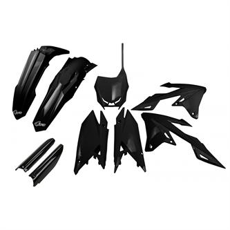 kit plastiche con parasteli suzuki rmz 250 19 24 colore nero