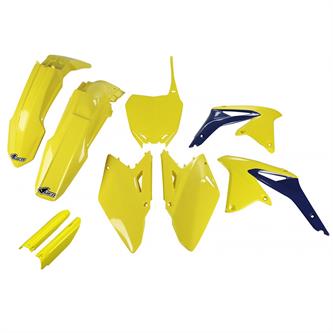 kit plastiche con parasteli suzuki rmz 450 08 17 colore giallo