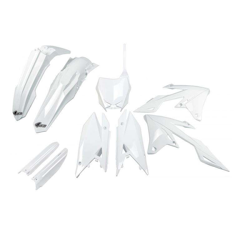 Kit plastiche con parasteli Suzuki RMZ 450 (2018-2025) - colore Bianco