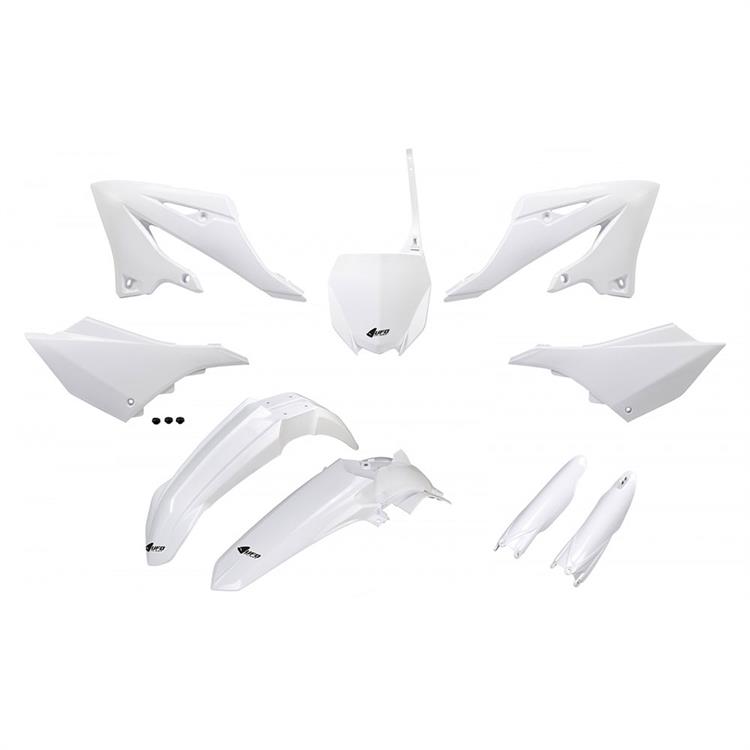 Kit plastiche con parasteli Yamaha YZ 125 (2022-2026) - colore Bianco