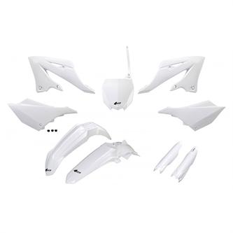 kit plastiche con parasteli yamaha yz 250 22 24 colore bianco