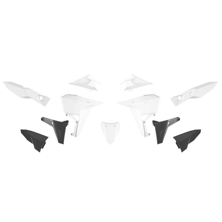 Kit plastiche Kove 800X 2024-2026 Revolution (Pro-Rally-GT) Bianco-Nero