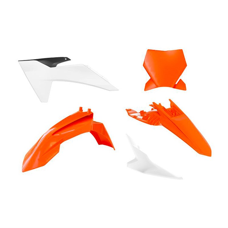 Kit plastiche KTM 65 SX (2024-2025) - colore Arancione Bianco