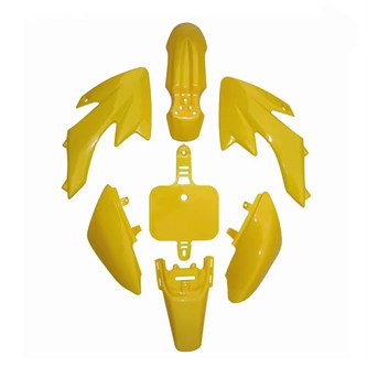 kit plastiche pit bike crf 50 giallo