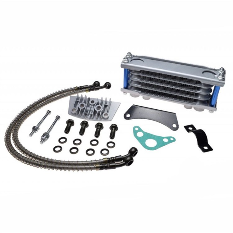 Kit radiatore olio Racing Alta Efficienza con adattatore per 110-125-140 cc