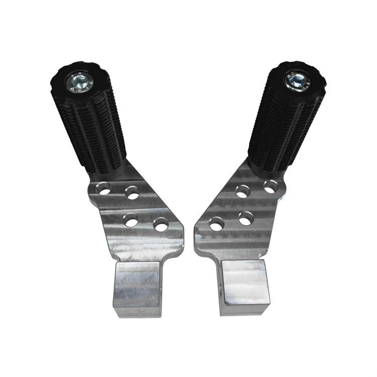 Kit supporti rialzati mod.2 + pedane PLA Nero