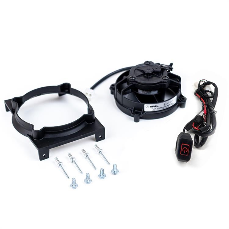 Kit ventola radiatore Beta RR 125 2T (2020-2023) manuale SPAL