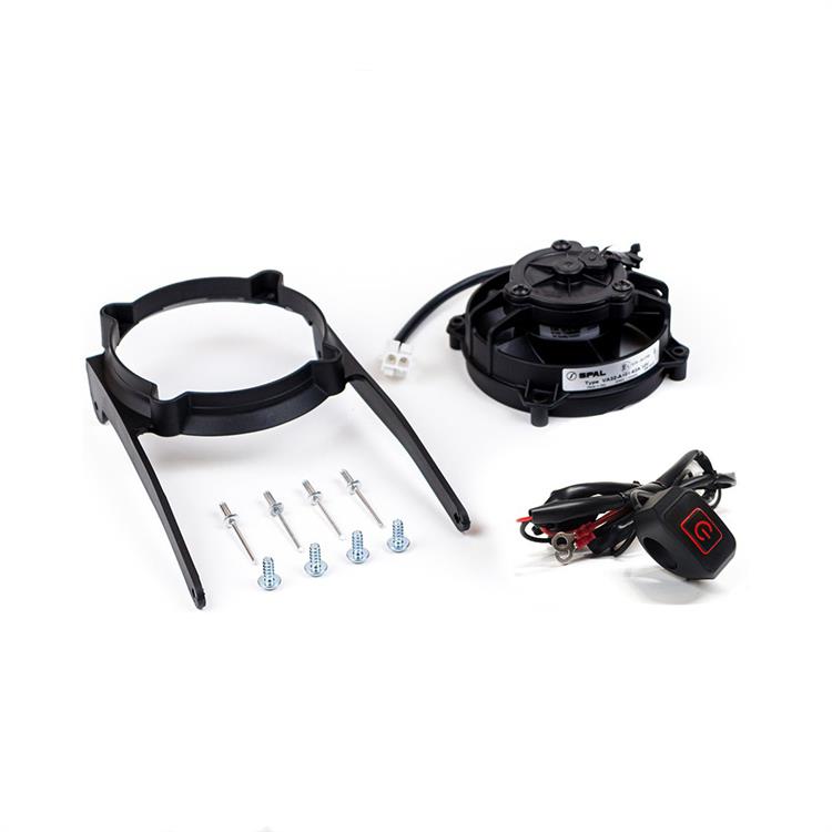 Kit ventola radiatore Husaberg 250 FE (2013-2014) manuale SPAL