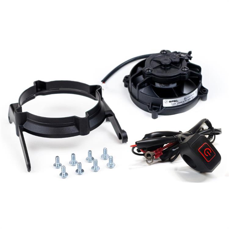 Kit ventola radiatore Husqvarna 300 TE (2017-2023) manuale SPAL