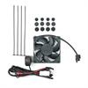 Kit ventola radiatore universale secondaria manuale in Telaio