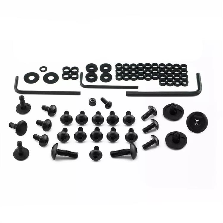 Kit viti carena Aprilia RSV4 1000 RF ABS (2015-2018) ergal Nero Pro Bolt