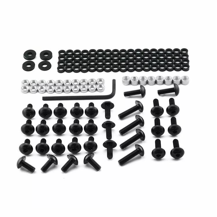Kit viti carena Bmw R 1200 GS ABS (2013-2016) ergal Nero Pro Bolt