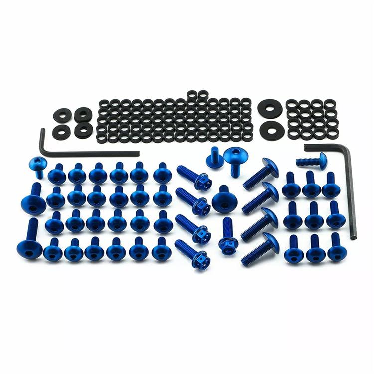 Kit viti carena Bmw R 1250 GS Abs Adventure (2019-2024) ergal Blu Pro Bolt
