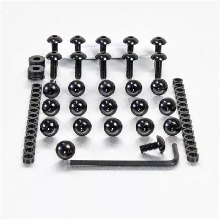 Kit viti carena Bmw S 1000 R ABS (2014-2016) ergal Nero Pro Bolt