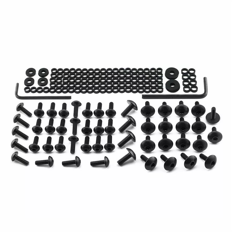 Kit viti carena Ducati 1098 (2007-2008) ergal Nero Pro Bolt