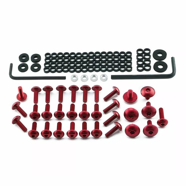 Kit viti carena Ducati Panigale 899 ABS (2014-2015) ergal Rosso Pro Bolt