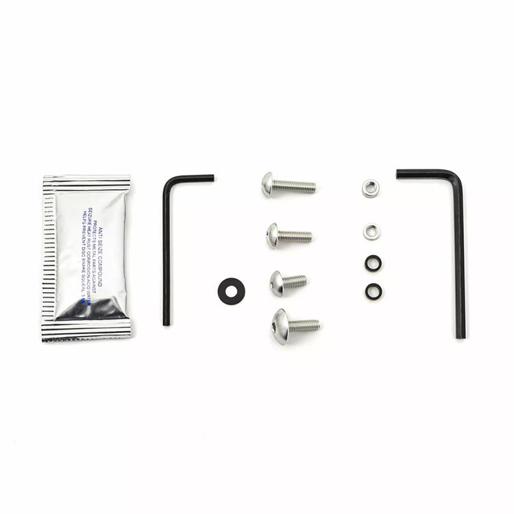 Kit viti carena Kawasaki Z 1000 ABS (2017-2020) ergal Argento Pro Bolt
