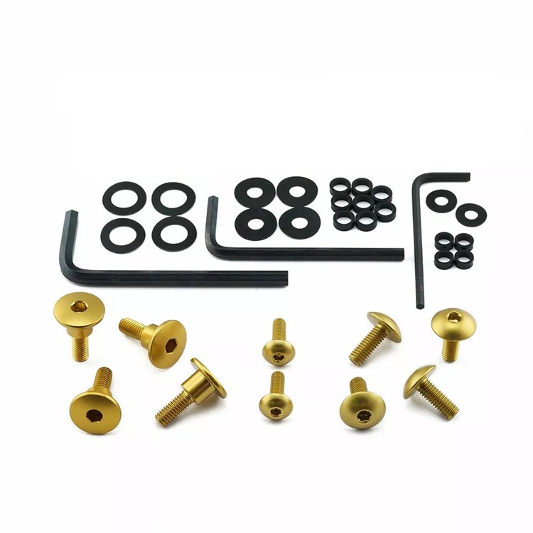Kit viti carena Kawasaki Z 800 ABS (2013-2016) ergal Oro Pro Bolt