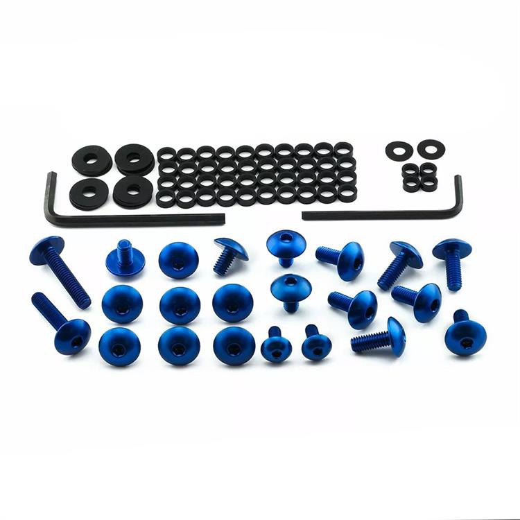 Kit viti carena Kawasaki Z 900 RS ABS (2018-2024) ergal Blu Pro Bolt