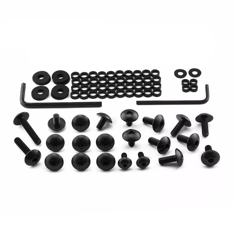 Kit viti carena Kawasaki Z 900 RS ABS Cafe (2018-2020) ergal Nero Pro Bolt