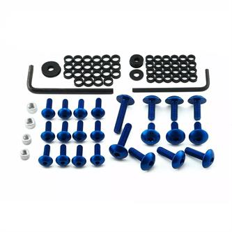 kit viti carena kawasaki zx 10 r 1000 se abs ninja 18 20 ergal blu pro bolt