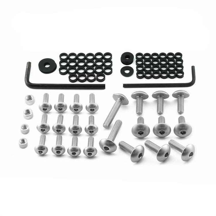 Kit viti carena Kawasaki ZX 10 R 1000 SE ABS Ninja Performance (2019-2020) ergal Argento Pro Bolt